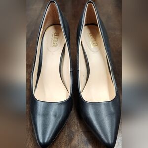 a.n.a Classic Black Women's Heels